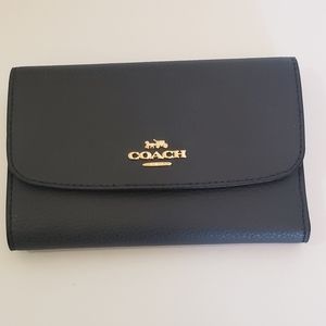 NWT COACH Pebble Envelope Wallet
